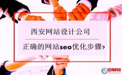 西安網站設計公司分享正確的網站seo優化步驟是什么?